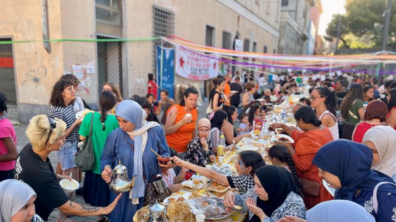 Sampierdarena, oltre 500 persone alla cena condivisa di "Misto Sampi"