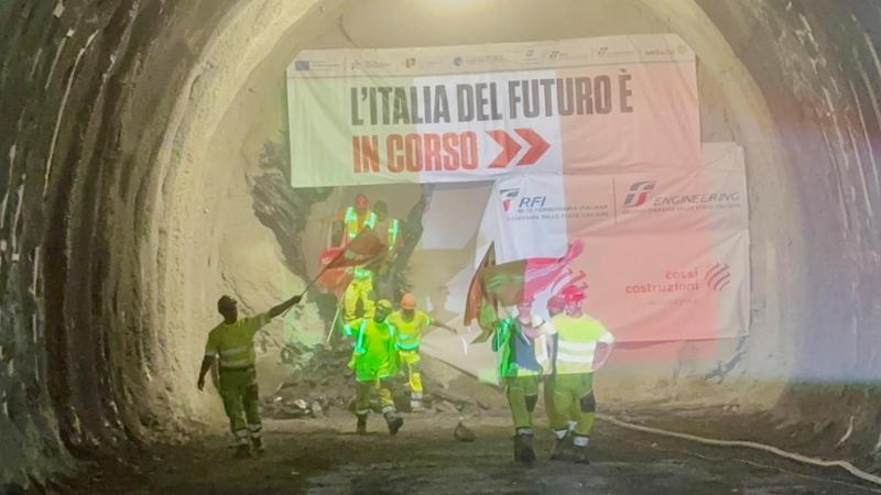 Terzo valico, completata la nuova galleria di ventilazione del Polcevera