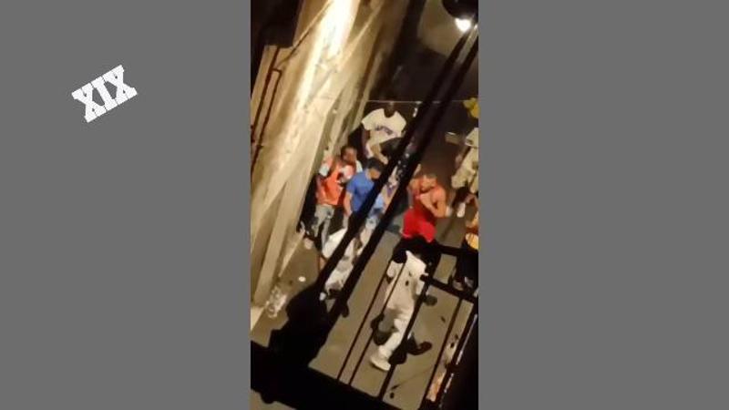 Scontri a bottigliate alla Maddalena, il video dei residenti