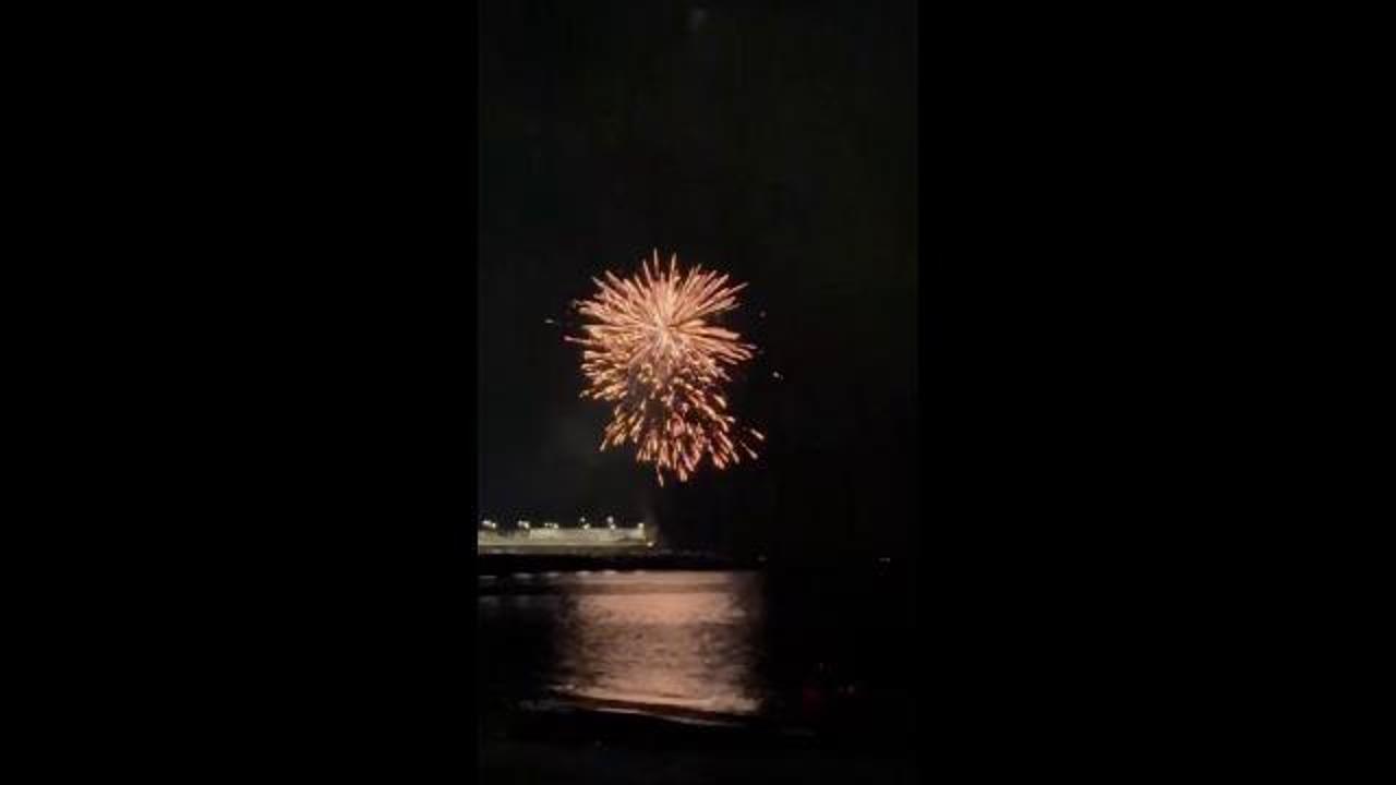 Fiera di San Pietro a Genova, i fuochi d'artificio alla Foce