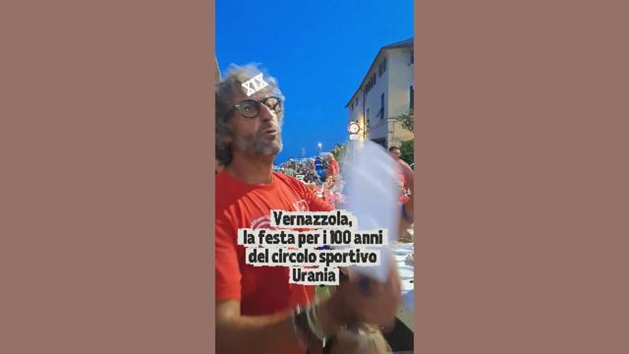 Vernazzola, la festa per i 100 anni del circolo sportivo Urania