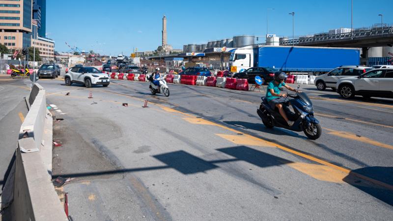Svolta in Lungomare Canepa a Genova: si torna ai 70 chilometri orari