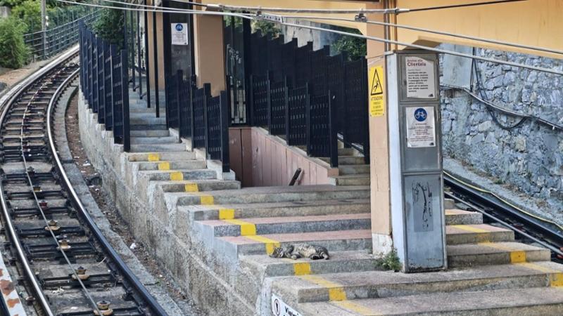 La funicolare del Righi è di nuovo rotta