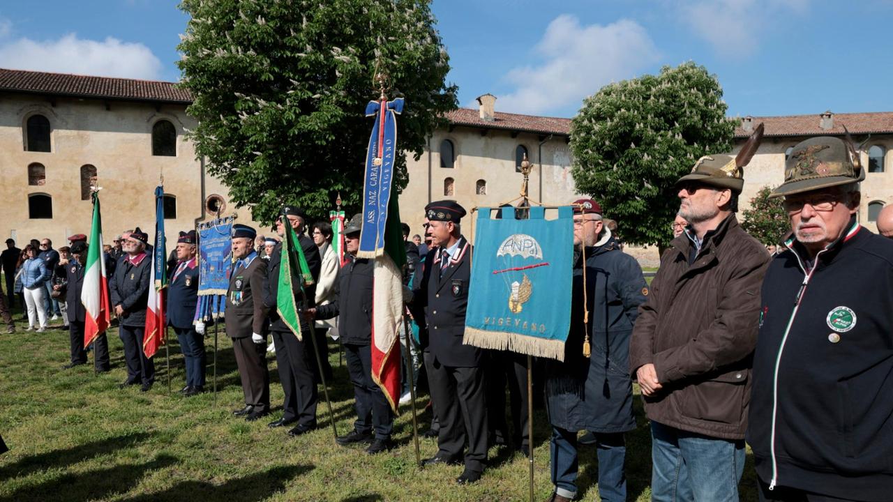 Vigevano, le immagini del 25 Aprile - La Provincia Pavese
