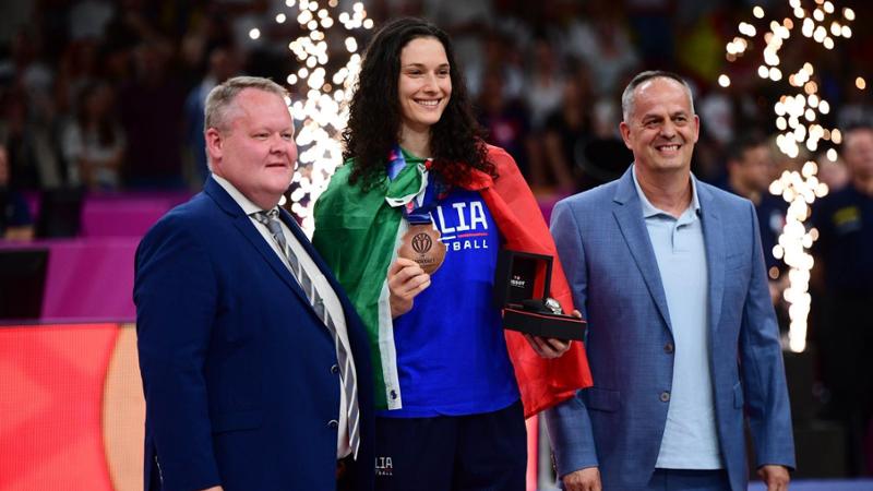 Europei di basket, Zandalasini: «Con il bronzo il mio giorno più bello ...