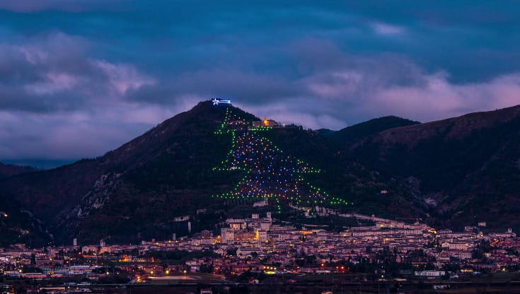 Lupo ululante decorazioni albero Natale vetro soffiato | vendita online