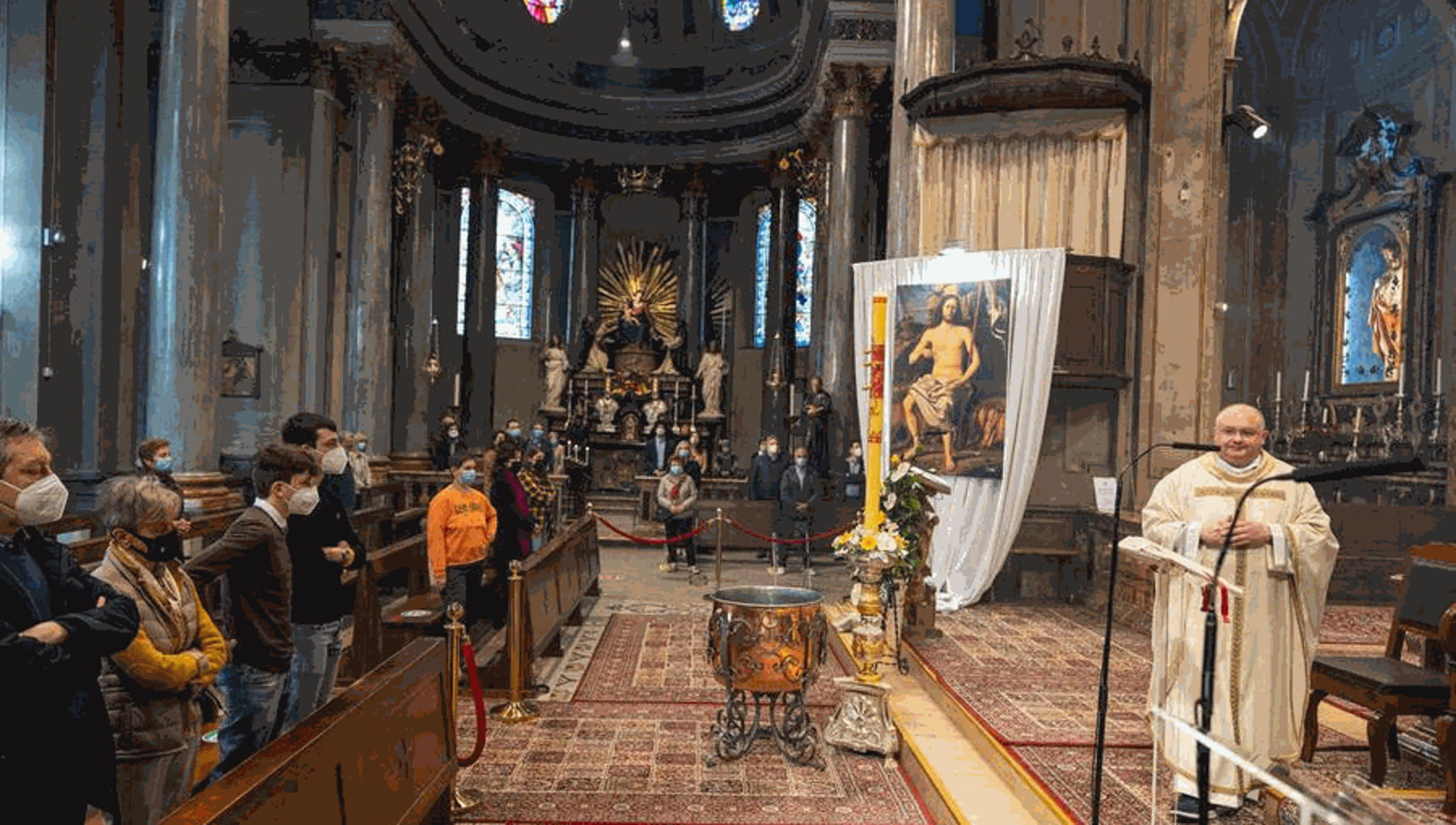 Domodossola La Messa Di Pasqua In Collegiata Speriamo Nel 2022 Di 