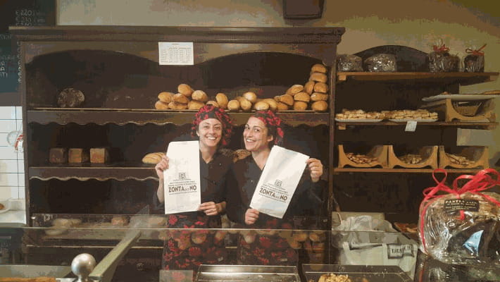 Sacchetti Pane Riutilizzabili Con Finestra, Confezione Da 2 XL 45x33 Cm – Adatti Al Congelatore Per Lievito Madre, Baguette E Pagnotte Artigianali
