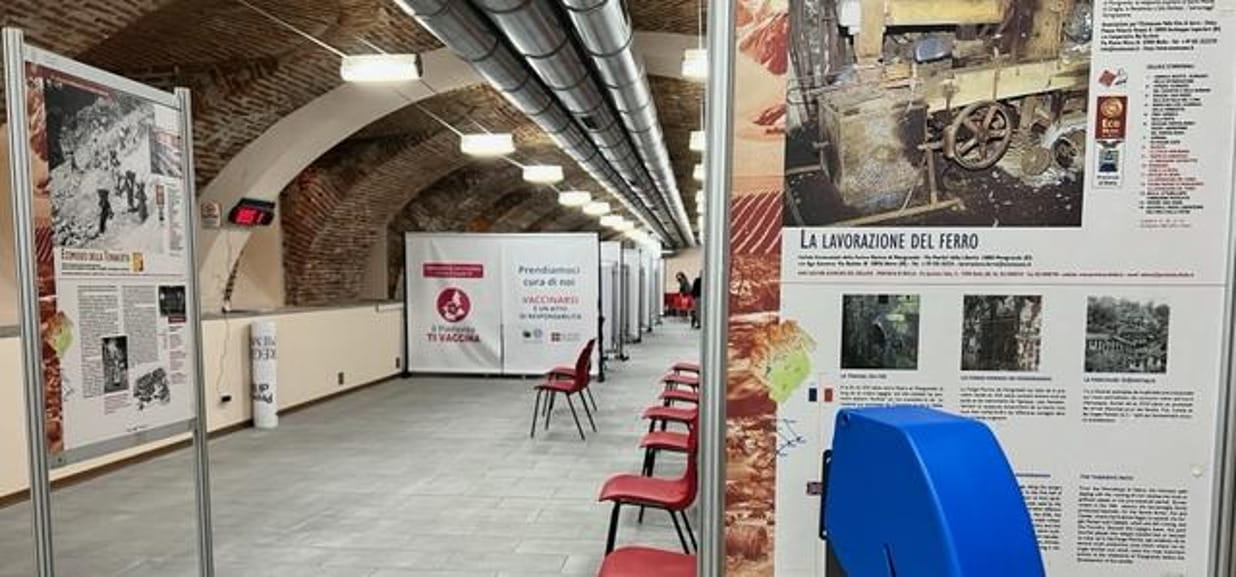 Vaccinazioni, riparte l’hub alla Vialarda. Il Cantinone della Provincia