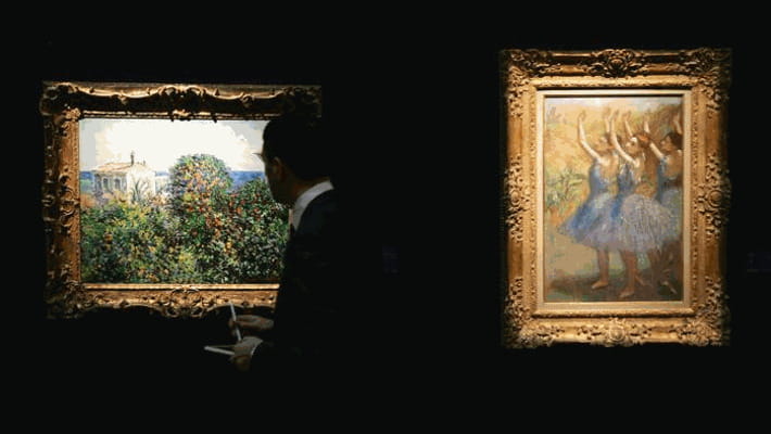 Sotheby’s, asta da record: vendute 5 tele di Monet per un totale di 74 ...