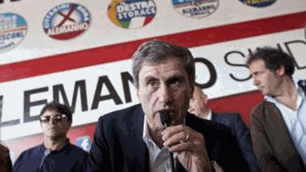 alemanno di che partito è