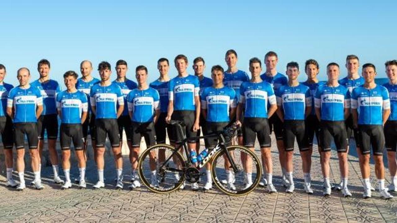 Bidon équipe Cycliste Russe KATIOLLIA GAZPROM - Occasion - Porte