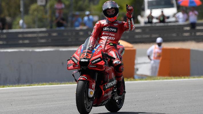 MotoGp di Spagna, Bagnaia vince a Jerez. Quartararo è secondo. Terzo ...