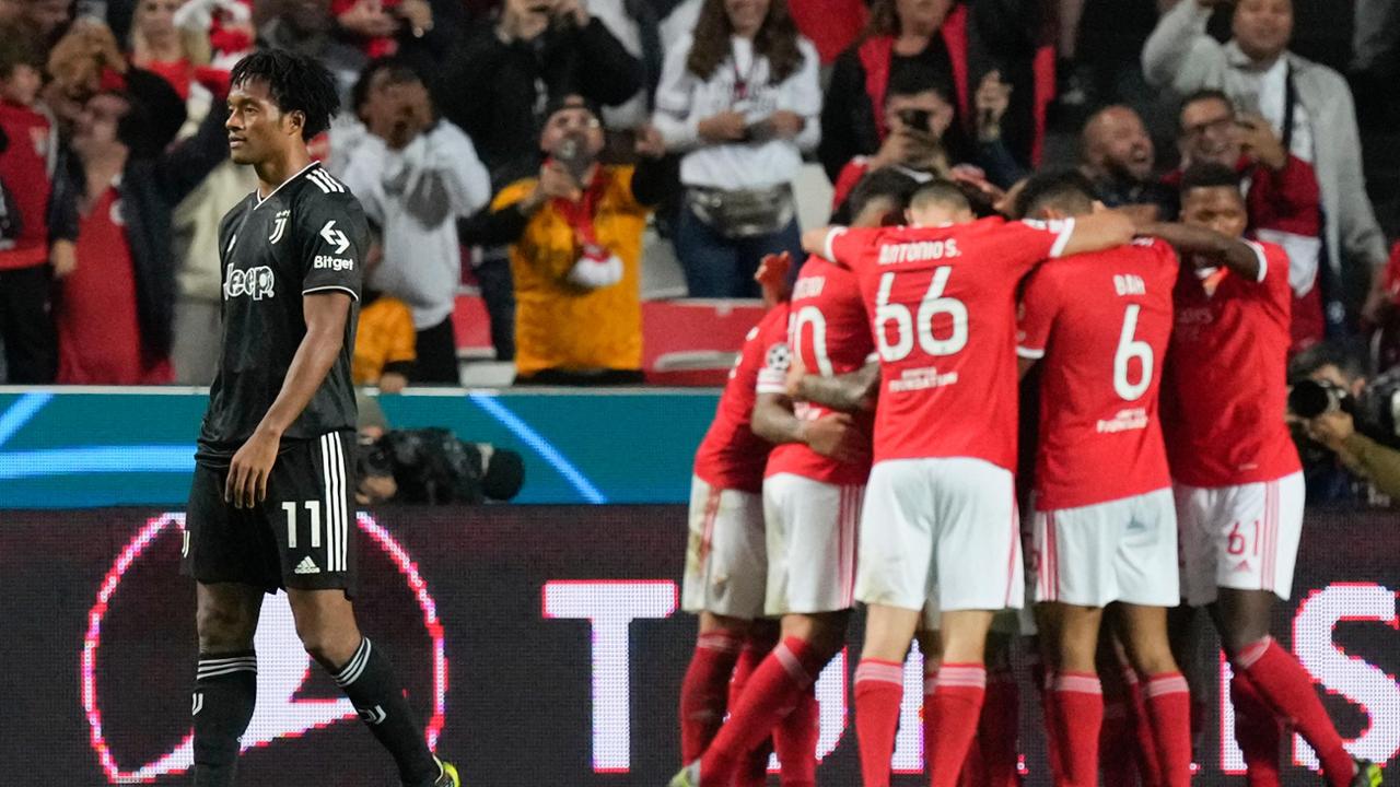 Juve Fuori Dalla Champions Bianconeri Battuti 4 3 A Lisbona Dal Benfica