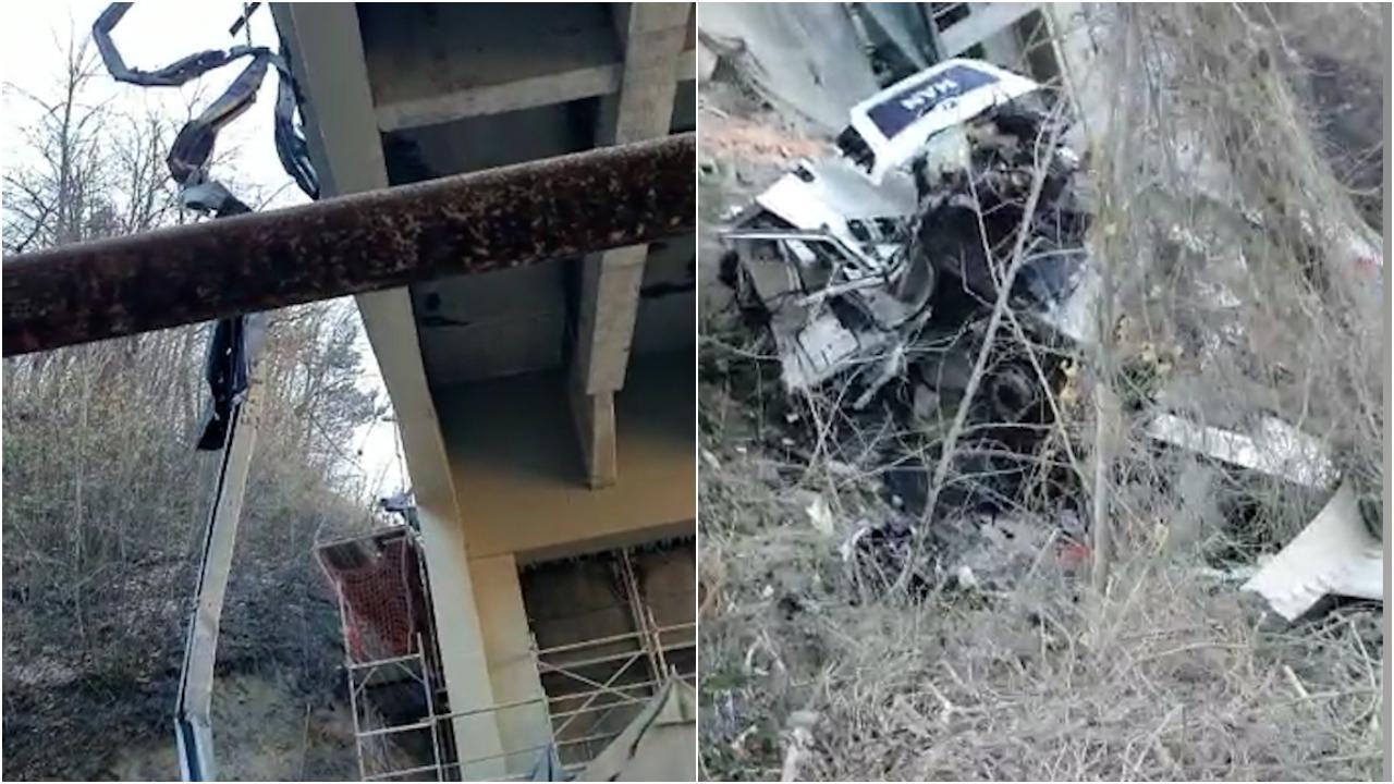 Torino Savona Tir Precipita Dal Viadotto Il Video Della Prima Persona 