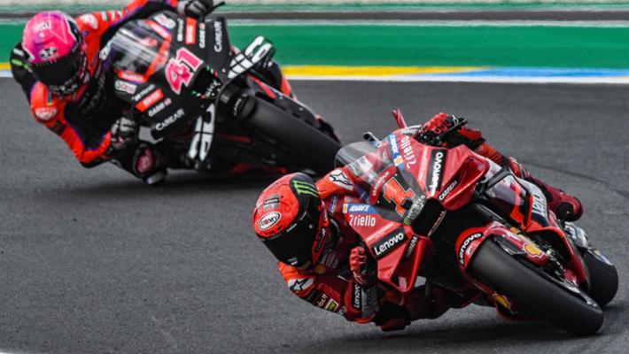 MotoGp: a Le Mans rientra Marquez e sono subito scintille con Bagnaia ...