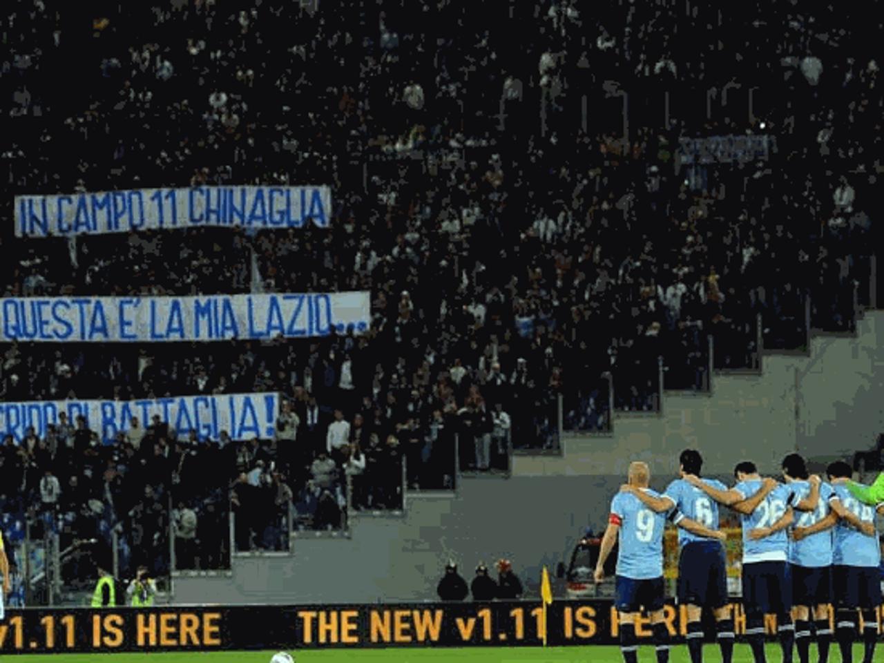 La Lazio N. 22 Novembre 1984 Courbe Nord-Chinaglia-Hansi Muller-Como