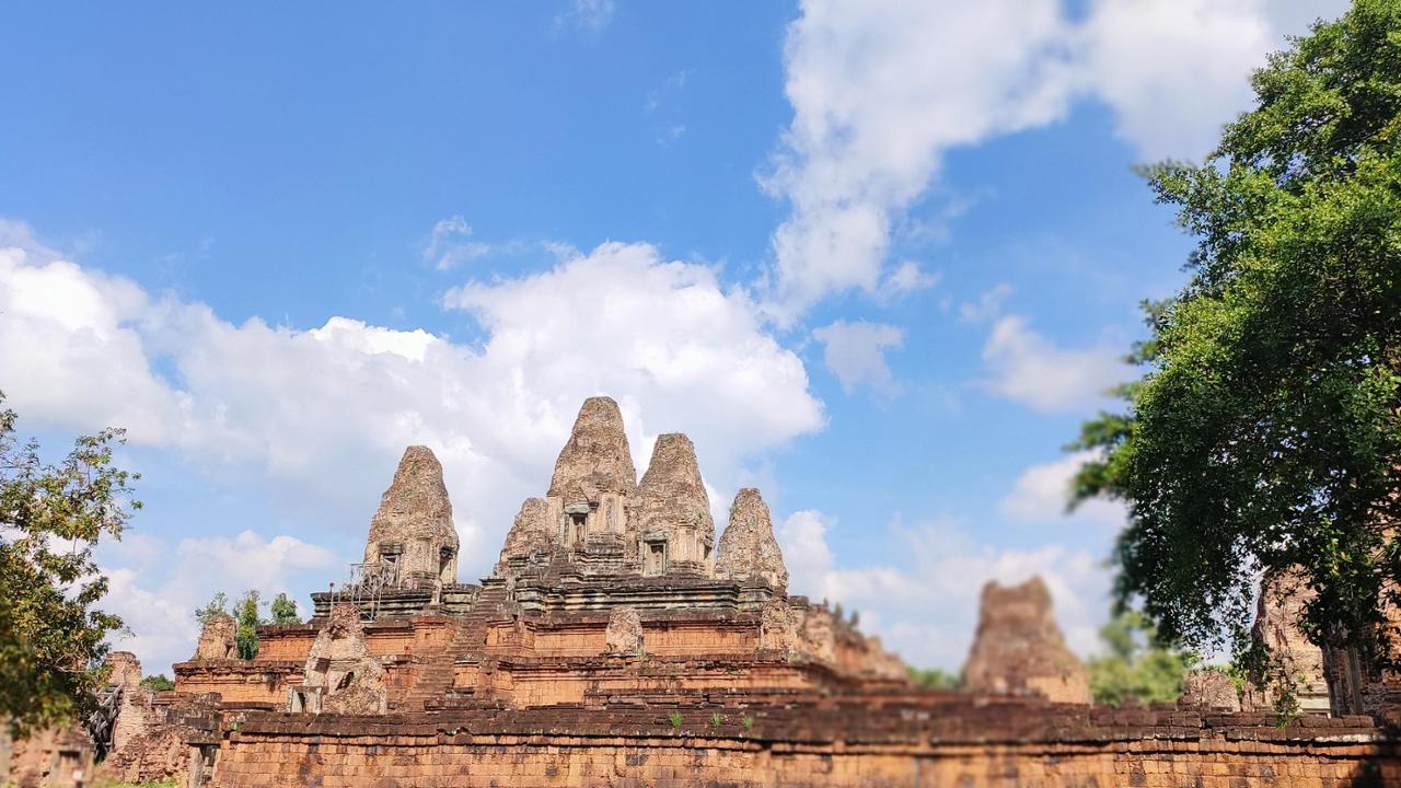 Magnete Frigorifero 3D Cambogia Angkor Wat – Souvenir Di Viaggio Artigianale In Resina, 5x7 Cm, Regalo Ideale Per Turisti E Collezionisti