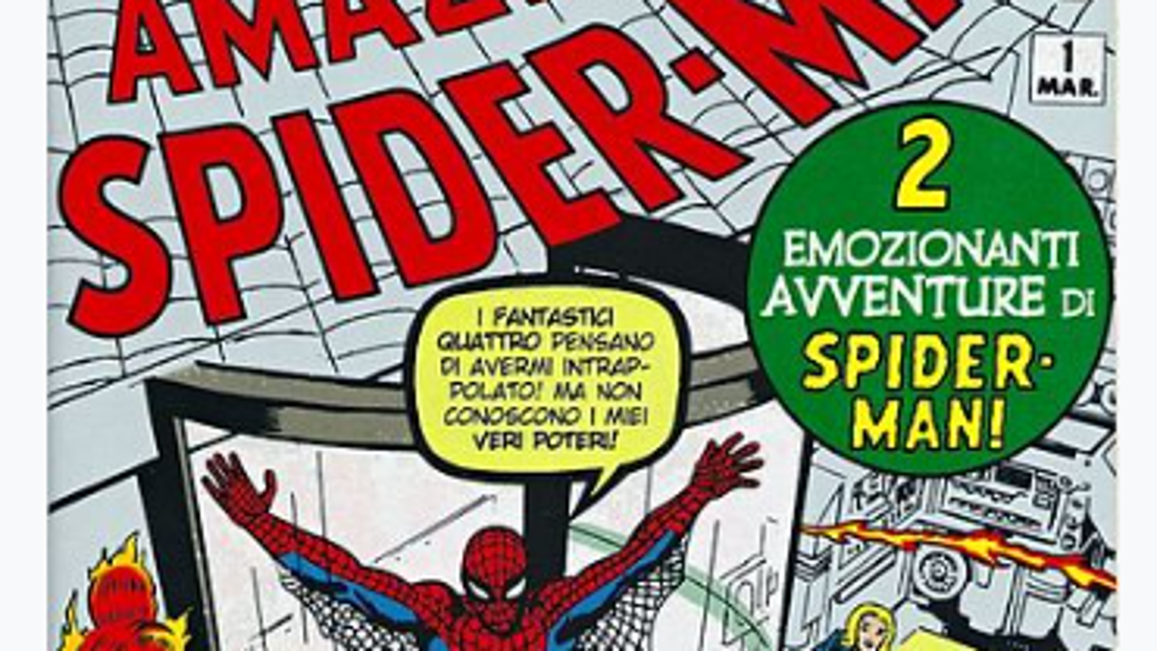 コミック、スパイダーマン：1963年の創刊号は138万ドルで販売された
