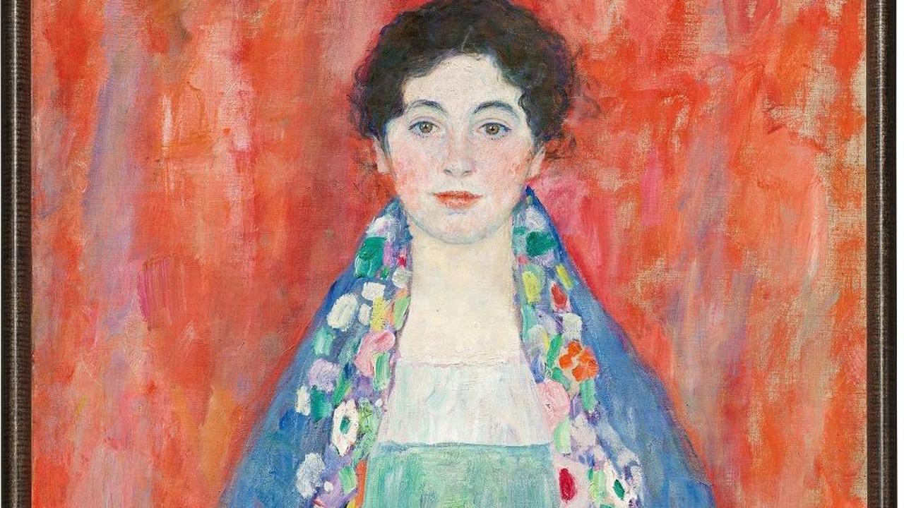 オーストリア、クリムトの「失われた肖像画」100年ぶりに発見：5000万枚相当。 モデルの謎