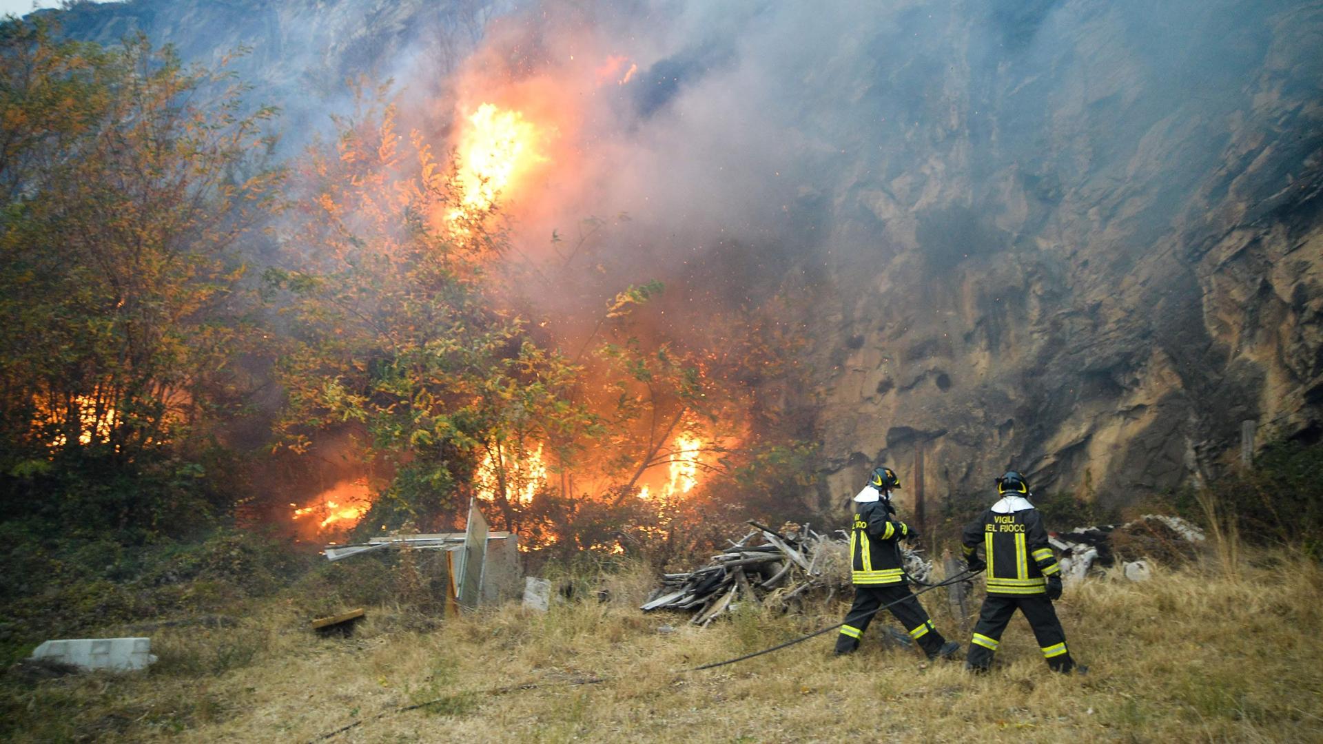vigili del fuoco di aosta