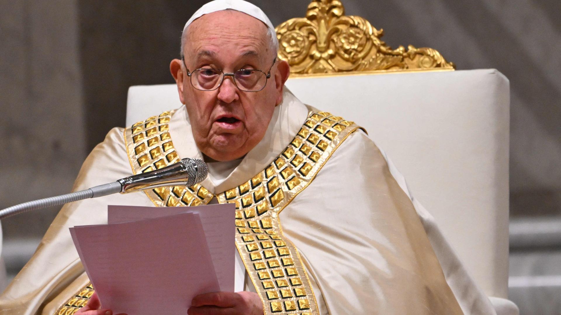 Il messaggio del Papa a fine anno e per il 2025: “La speranza del mondo