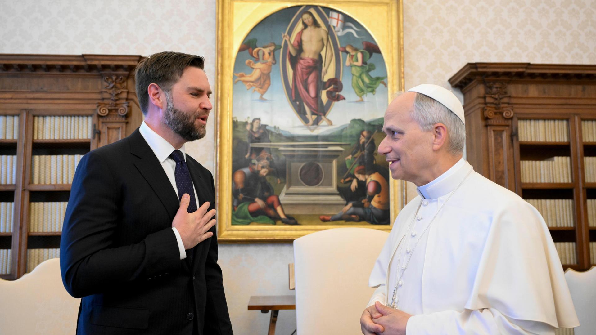 Vance in Vaticano incontra Papa Leone XIV. Tra i temi conflitti e ...