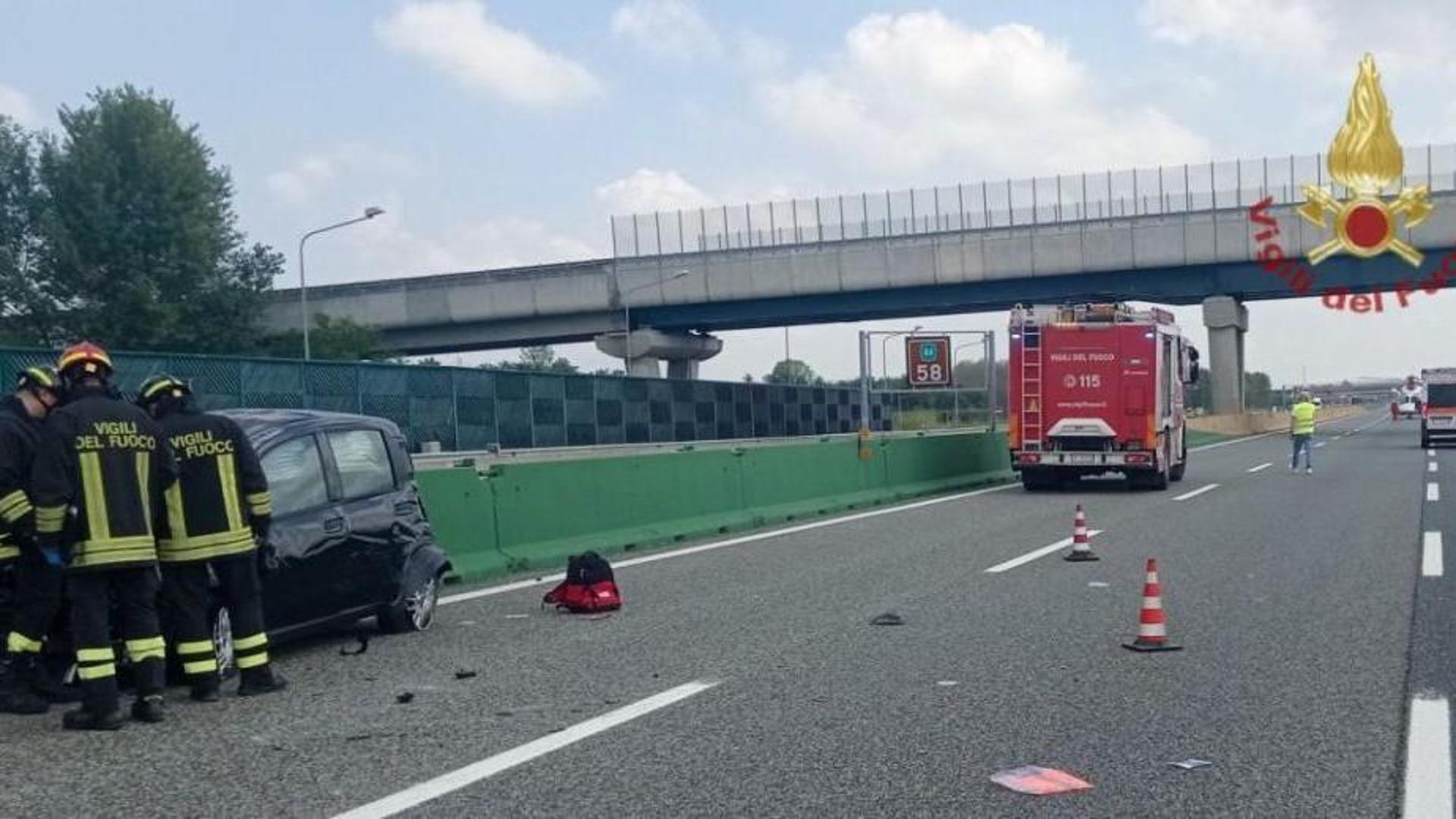 Incidente in A4 a Novara, feriti e traffico rallentato verso Torino ...