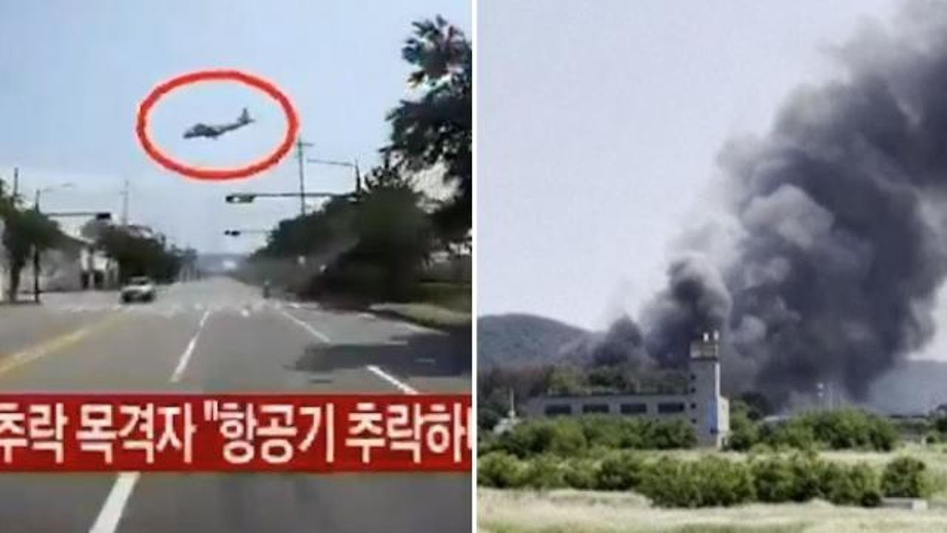Corea del Sud: aereo da pattugliamento si schianta poco dopo il decollo ...