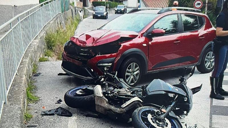 Carcare, incidente tra auto e moto a Vispa sulla sp 29: due feriti in ...