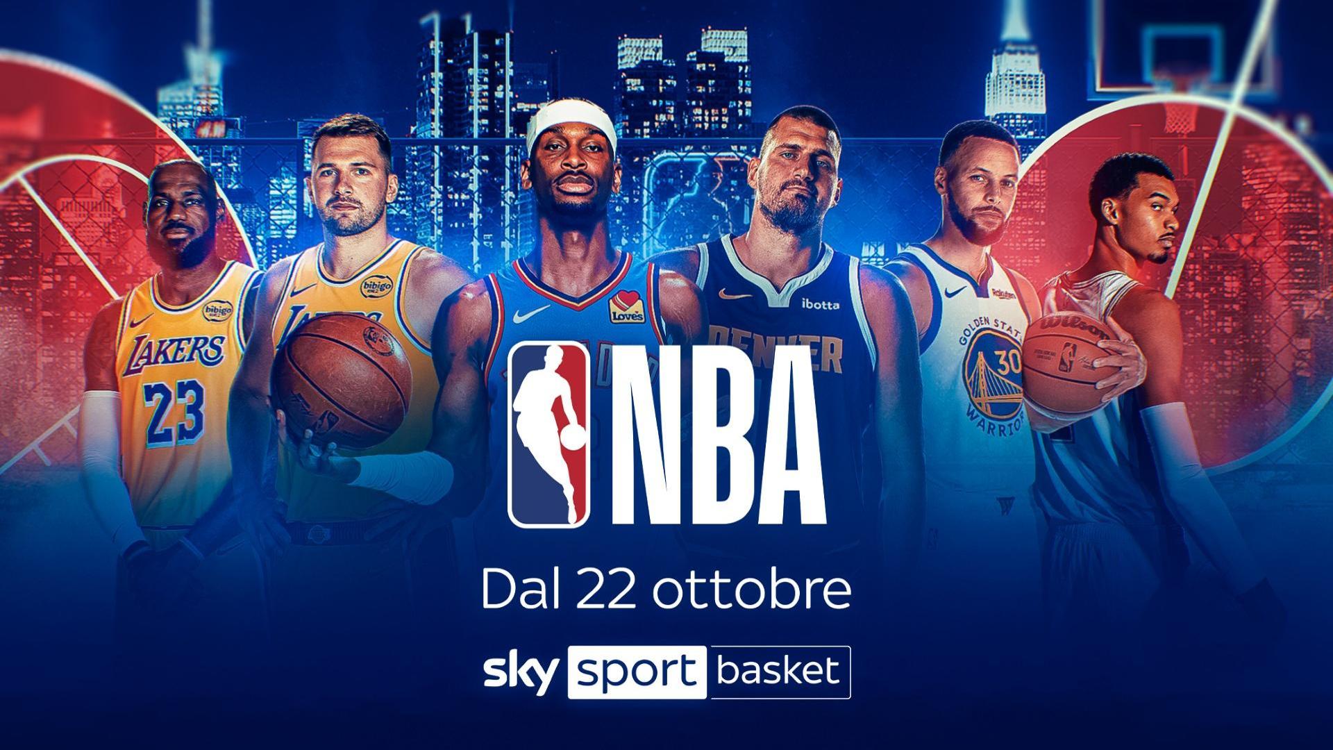 Sky Sport accresce la sua offerta basket con la Nba: più di 180 partite ...