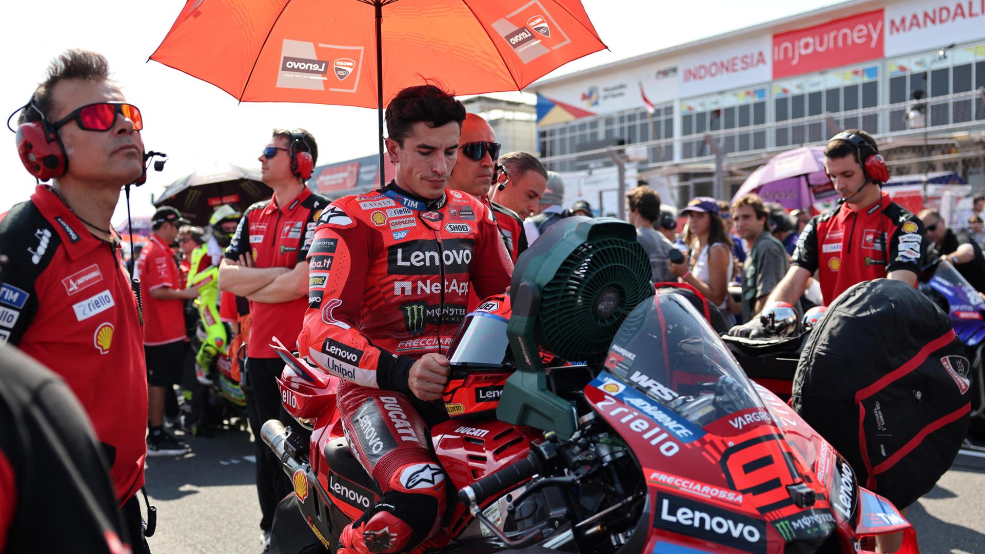 MotoGp, stagione finita per Marc Marquez dopo l'incidente in Indonesia ...