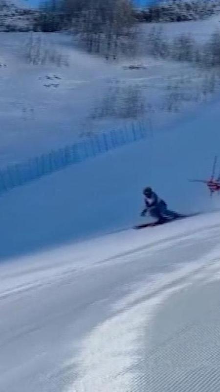 Sci, Federica Brignone torna in pista: primo allenamento tra i pali dopo l'infortunio