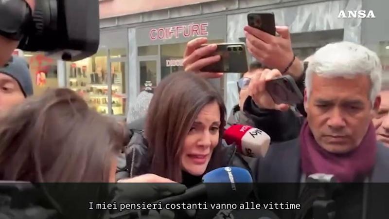 Crans-Montana, Jessica Moretti piange: 