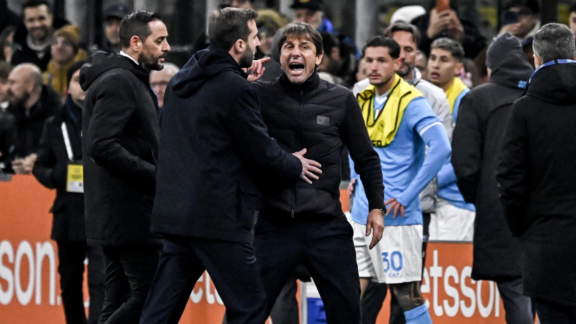 Due giornate di squalifica a Conte, rientra contro la Juve