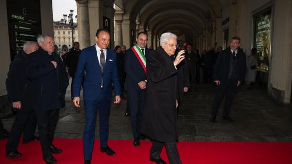 La visita di Mattarella a Torino: 