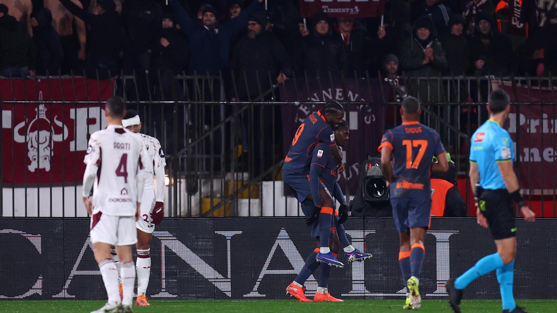 Coppa Italia, Inter in semifinale. Il Toro piegato (a fatica) 2-1 esce a testa alta