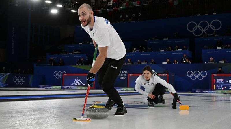 Curling, Constantini e Mosaner insieme altri quattro anni: “Giocare con Amos mi arricchisce”