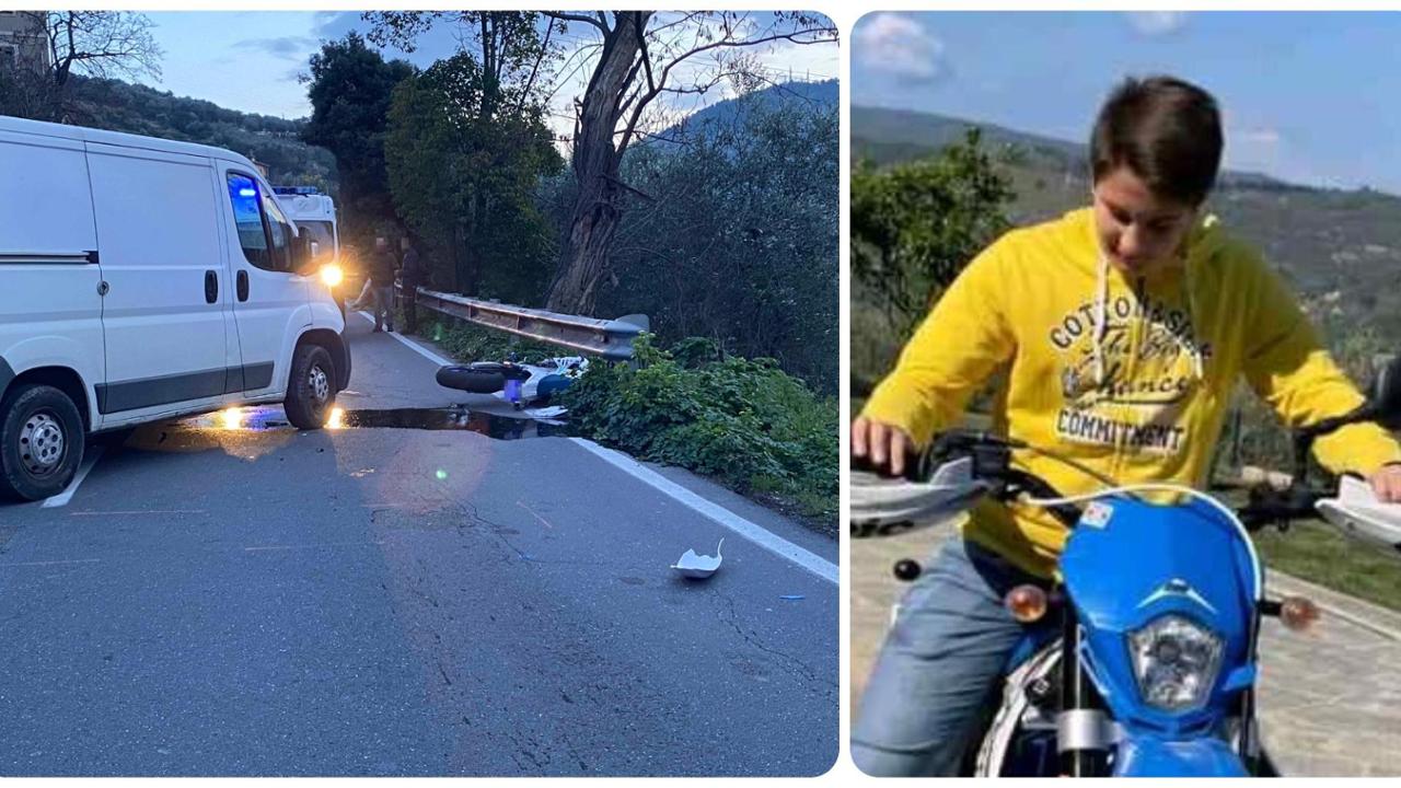 Schianto contro un furgone, muore a 18 anni sulla moto appena ritirata