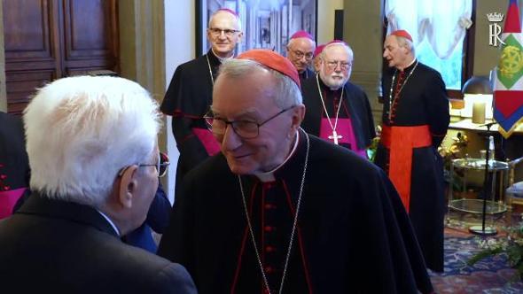 Anniversario Patti Lateranensi: l'incontro tra il presidente Mattarella e il segretario Parolin