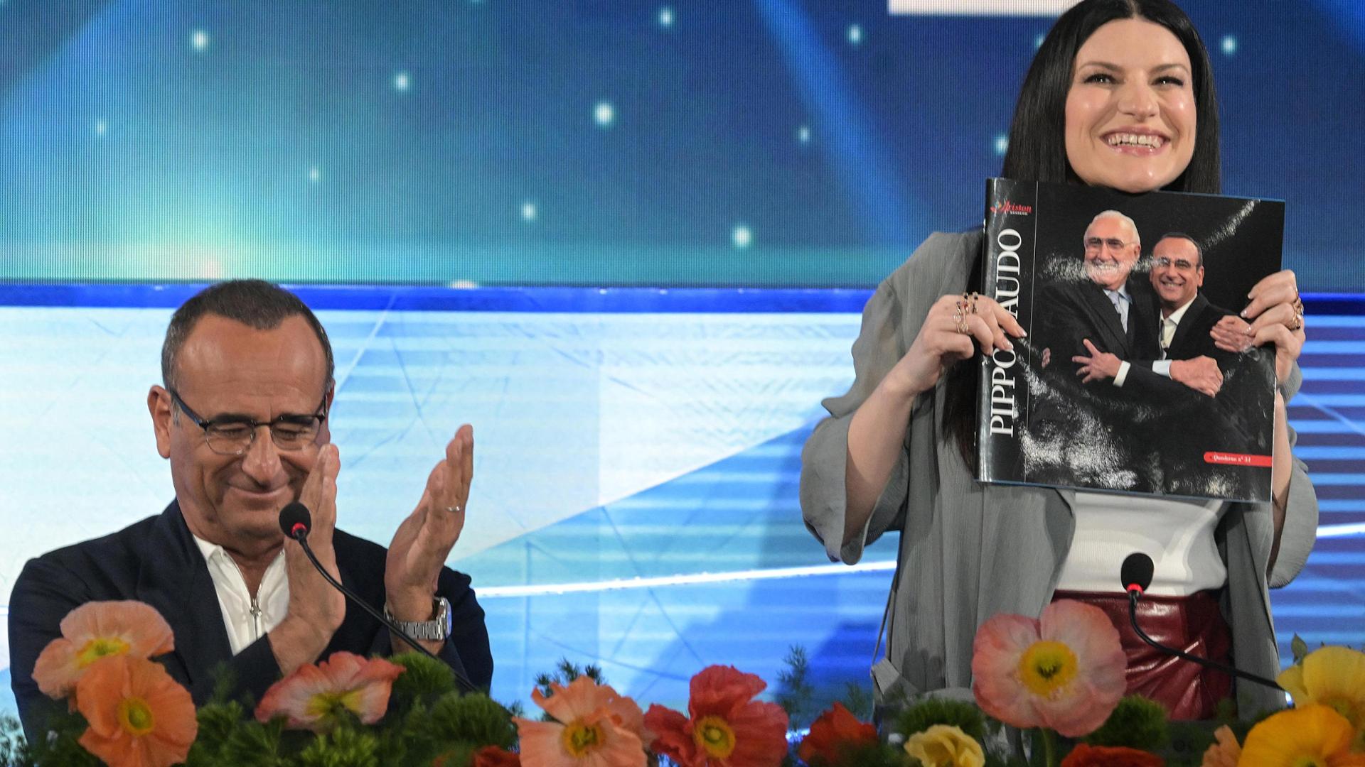 Sanremo 2026, oggi la conferenza stampa con Conti e Pausini - La Stampa