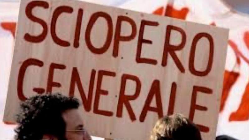 Sciopero generale il 9 marzo. Altri stop di trasporti, aerei e scuole fino al 18: cosa sapere