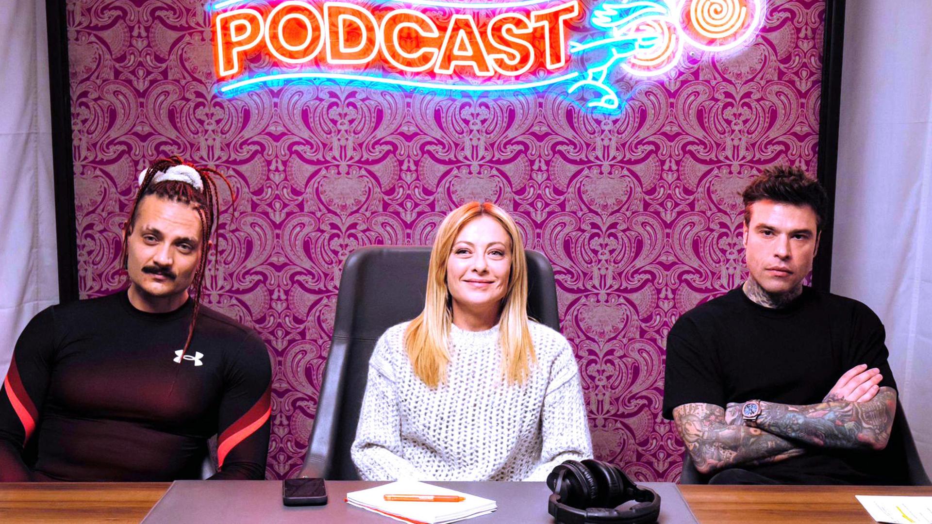 Podcast Meloniez, il do ut des della strana coppia