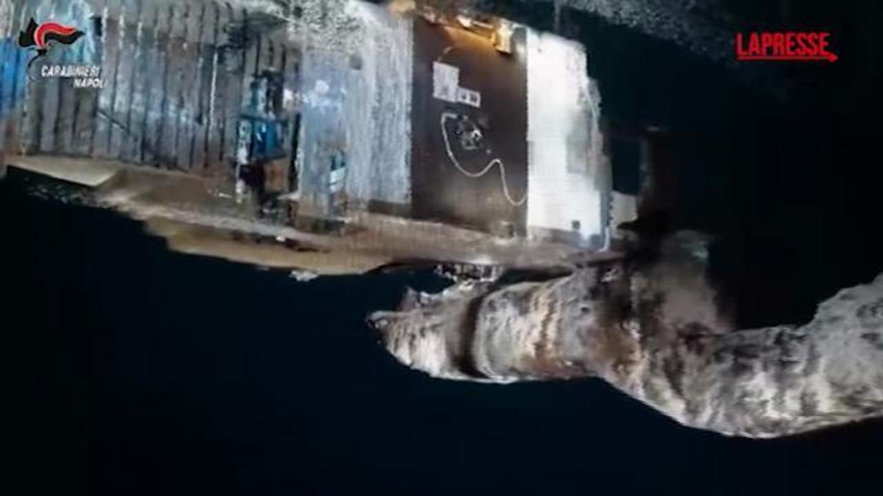 Rapina in banca a Napoli, la ricostruzione 3d del cunicolo scavato sotto il caveau