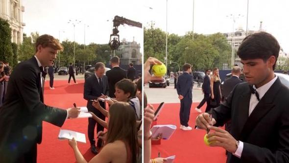 Madrid: Alcaraz sportivo dell'anno, battuto Sinner. Ma rischia di non giocare al Roland-Garros