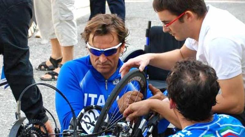Zanardi, quelle prove a Bogogno per lanciarsi nell'impresa delle Paralimpiadi di Londra