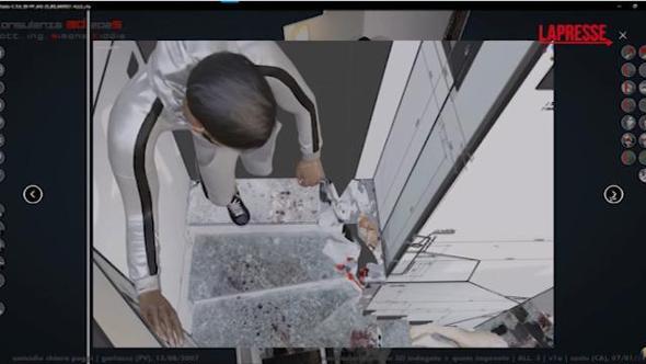 Il video della ricostruzione in 3D con l'avatar di Andrea Sempio