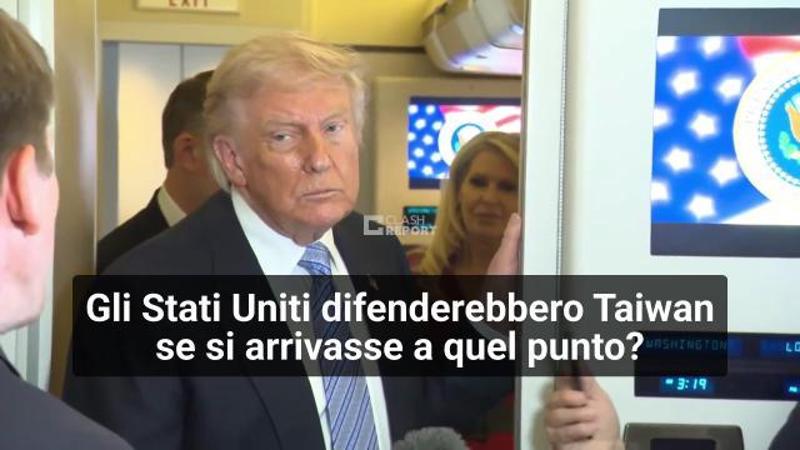 Taiwan, Trump: "Xi mi ha chiesto se la difenderemmo con la forza. Gli ho risposto che non ne parlo"