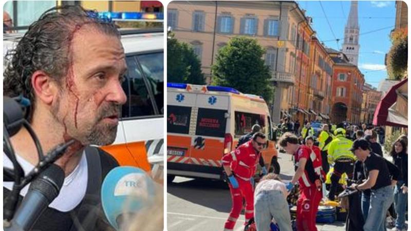 Modena, travolge pedoni con l’auto: 8 feriti, 2 rischiano la vita. Una donna ha perso le gambe