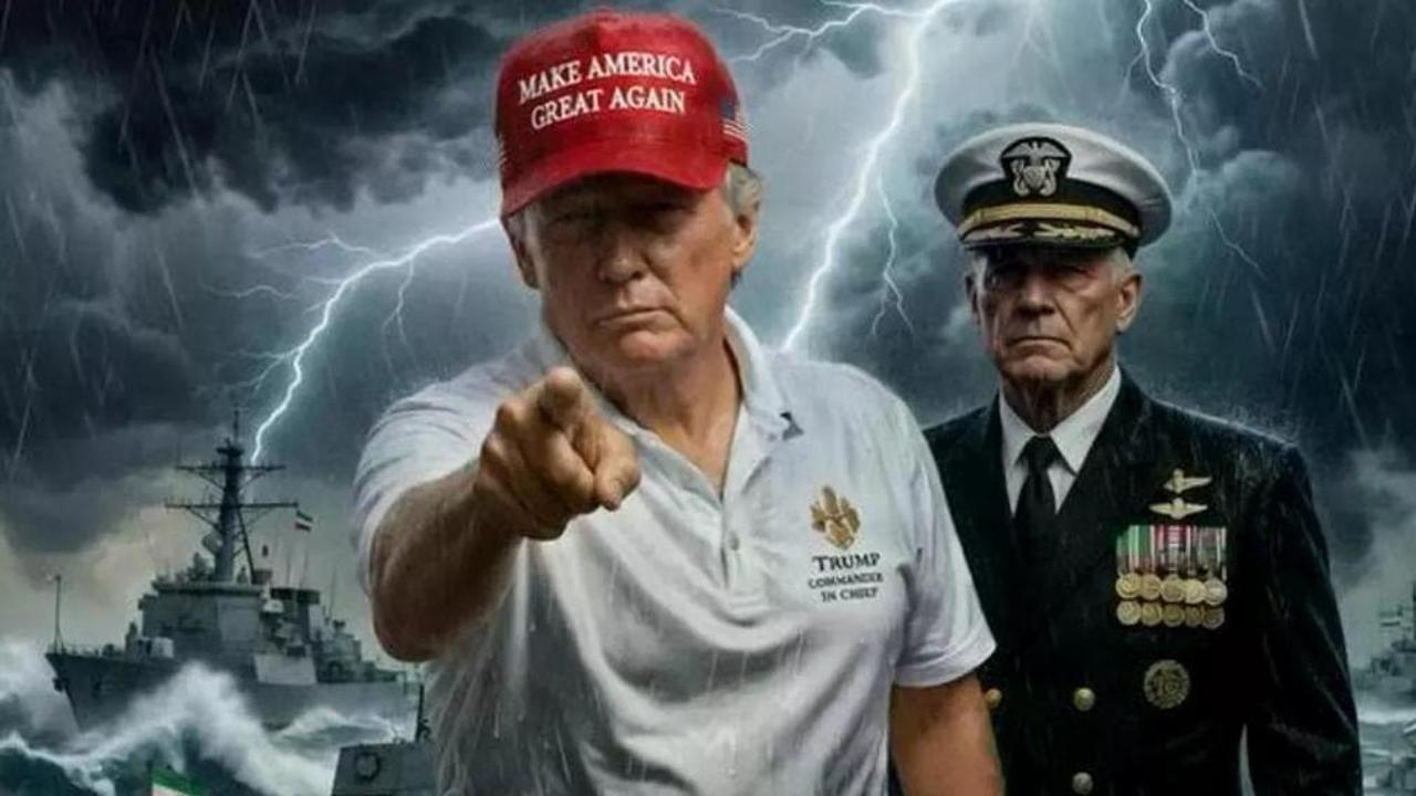 Trump pubblica una foto fatta con l’Ia: “Quiete prima della tempesta”
